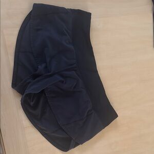 lululemon athletica Midnight Black Athletic Shorts